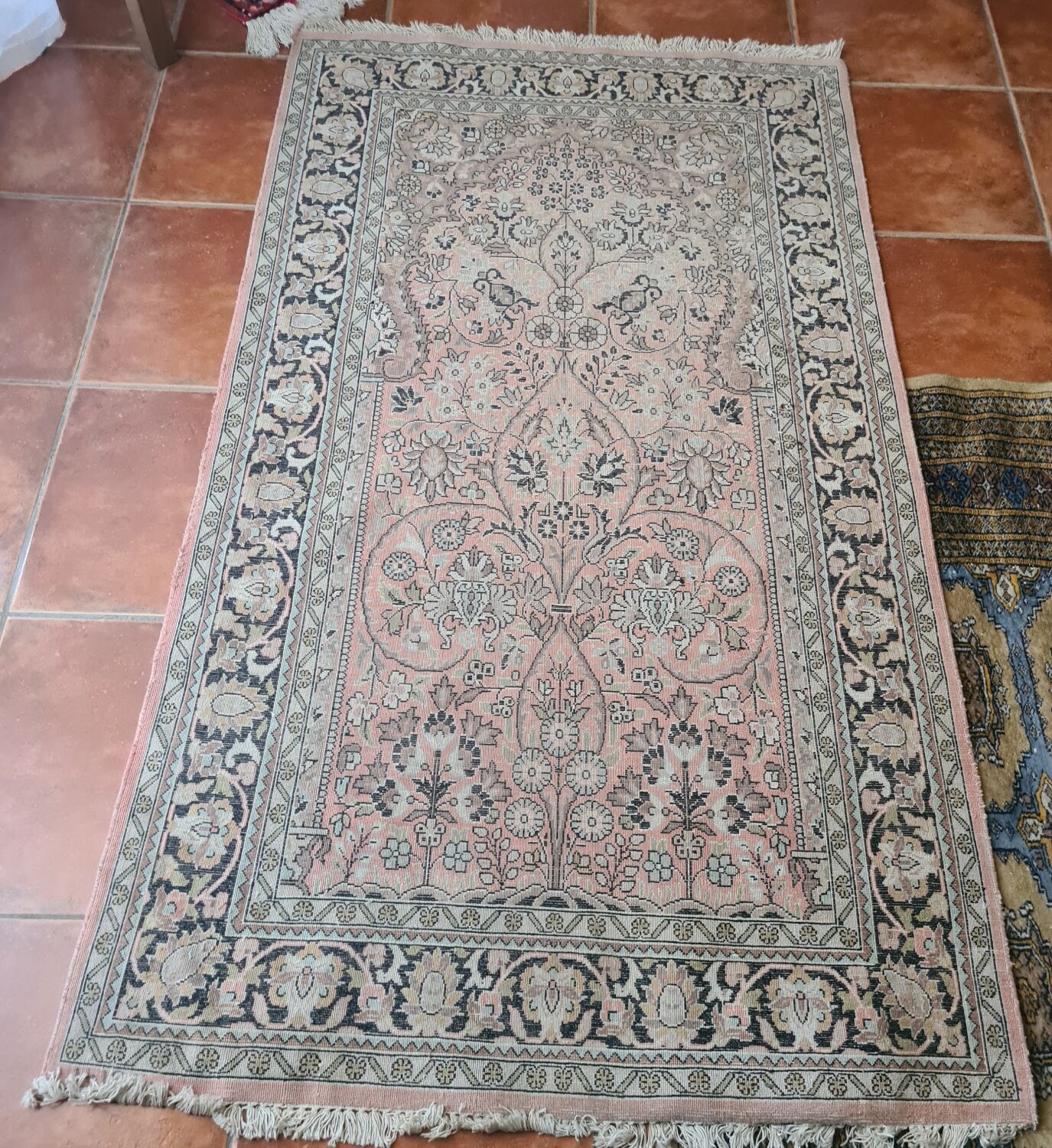 Antique handmade Persian carpet