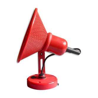 Red wall lamp from the 80