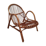 Scandinavian rattan chair