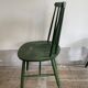 Cinq chaises Fanett vertes par Ilmari Tapiovaara pour Edsby-ken