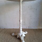 Round marble bistro table
