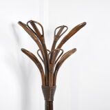 Rattan coat rack 1970