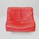 Vintage Montis Butterfly lounge chair by Gerard van den Berg in red leather