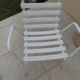 Vintage garden armchair year 70s Sauvagnat Aurillac