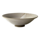 Turned stoneware bowl with crystallisation glaze, Japanese workshop work.