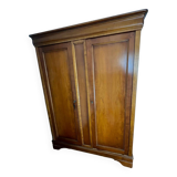 Armoire de chambre en bois merisier