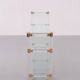 Console Hollywood Regency Lucite années 1970 France