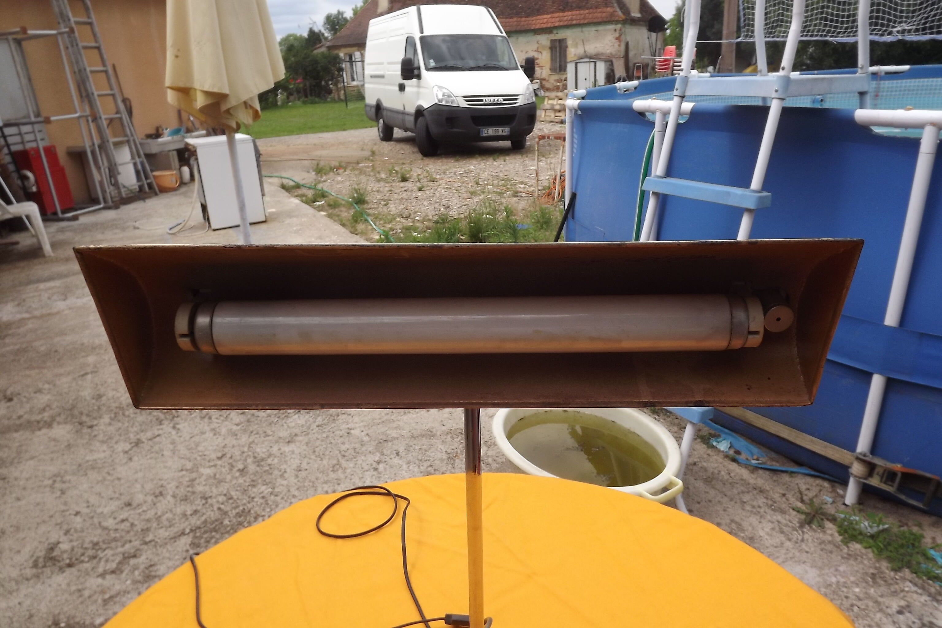 Desk lamp industrial year 50