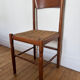 Chaise ancienne bois et corde