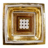 Vintage ceramic wall plate or trinket tray by Georges Pelletier - 1970