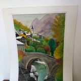 Landscape drawing