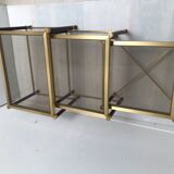 Brass nesting tables from the 60s/70s