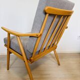 Fauteuil vintage de Jaroslav Šmidek pour Ton, années 1970
