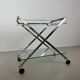 1980s Modernist Gallotti and Radice “Mister” Bar Trolley, Serving Cart