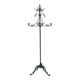 Wrought iron coat rack