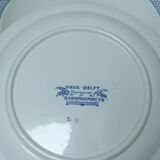 Assiettes creuses Sarreguemines Vieux-Delft