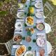 Exceptional set of 15 large mismatched plates.