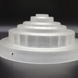 French Vintage Art Deco Skyscraper Style Opaque Glass Pendant Lamp Shade 52