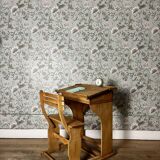 Children's desk with retractable chair