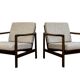 Mid Century Armchairs By Zenon Bączyk, 1960's, Set Of 2