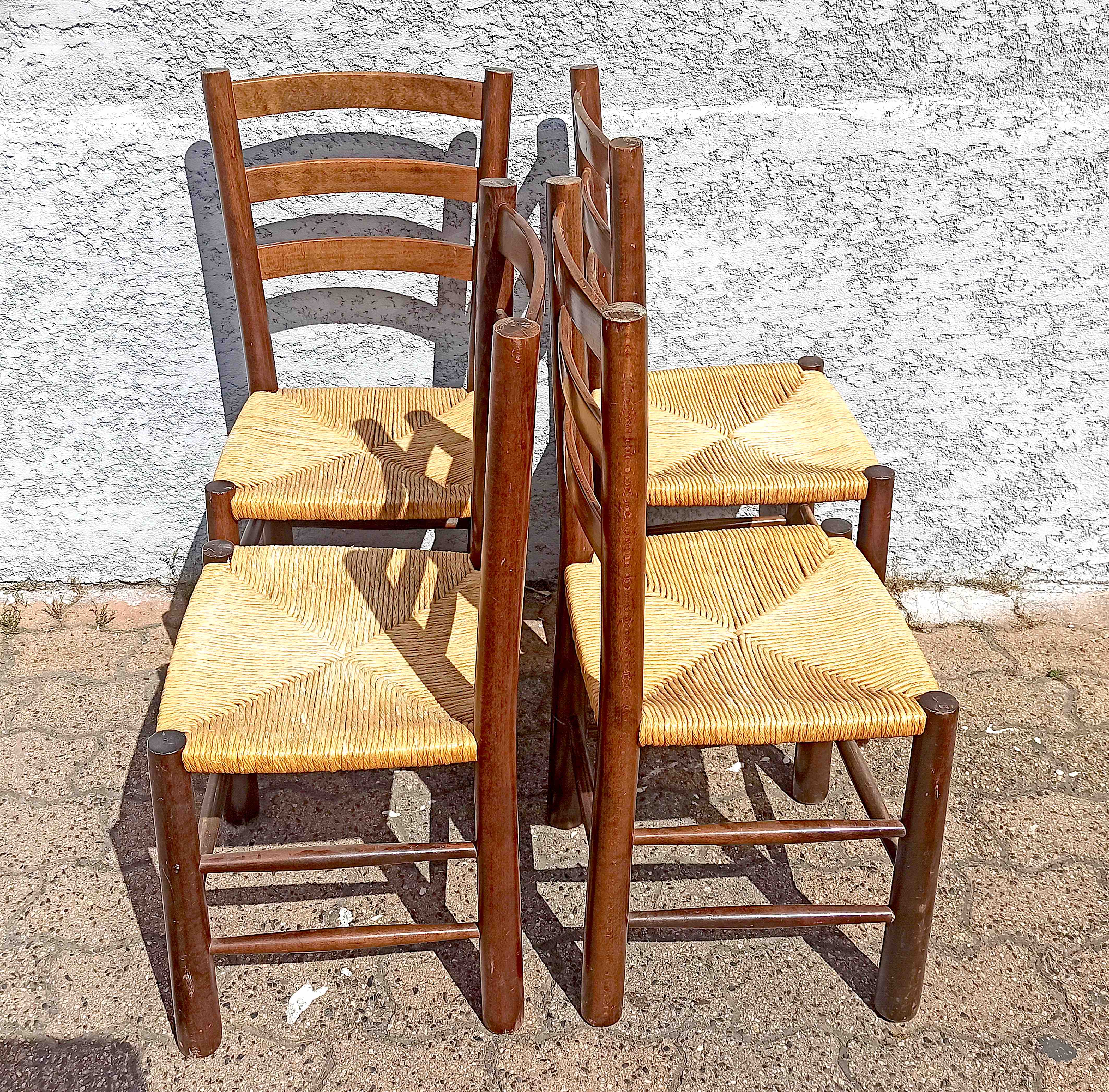 4 chair Georges Robert 50s