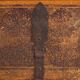 Antique folk art wedding chest (circa 1820)