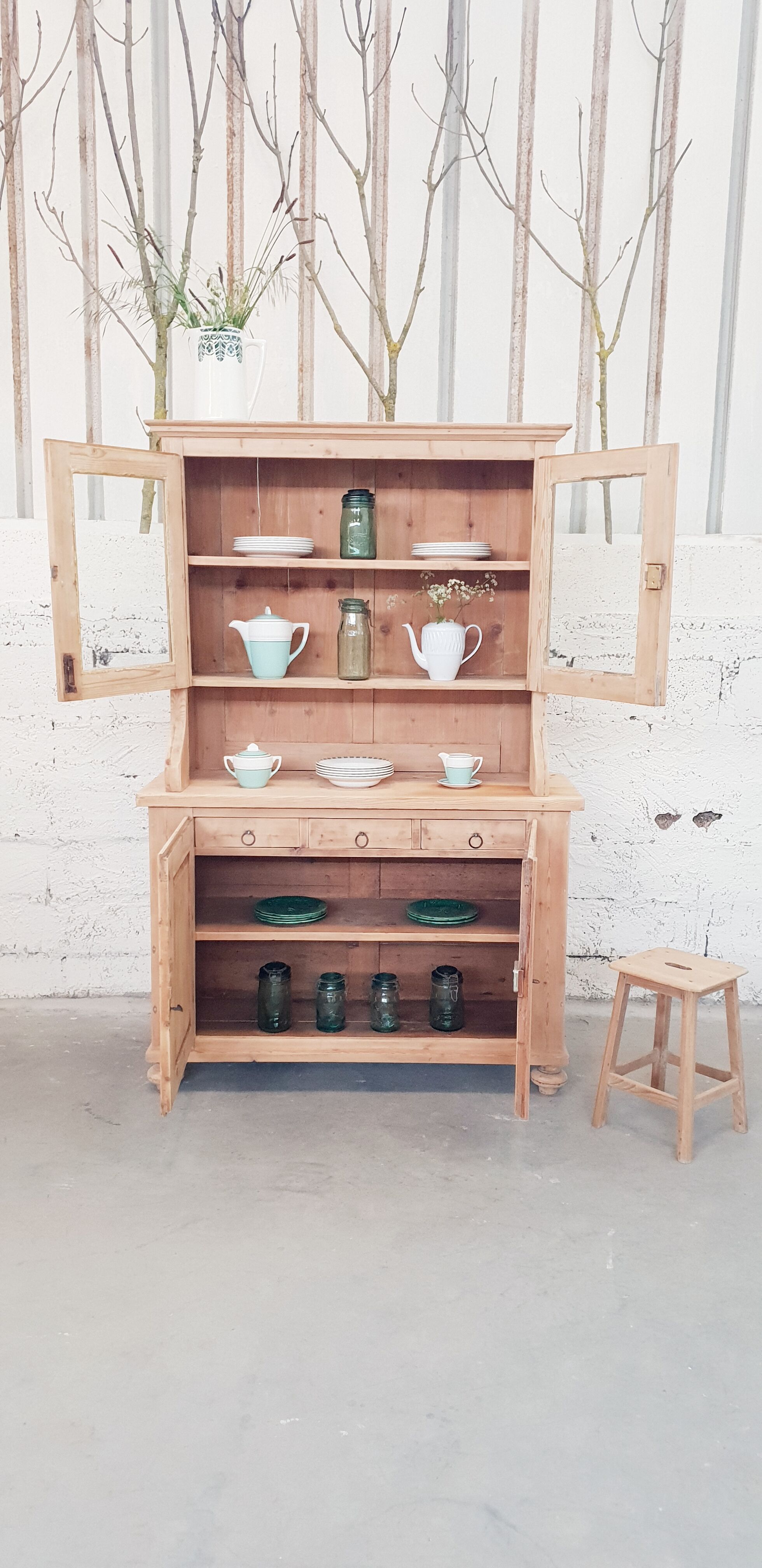 Buffet dresser 2 body old