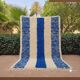 Handmade pure wool rug, custom size 150/250 cm.