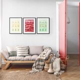 Illustration - Affiche A3 Military Collection Green 004