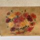 Painting the bouquet of vintage dahlias signed Blanchard