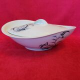 Vegetable soup kitchen Alfred Lanternier & Co Limoges blue peacock décor