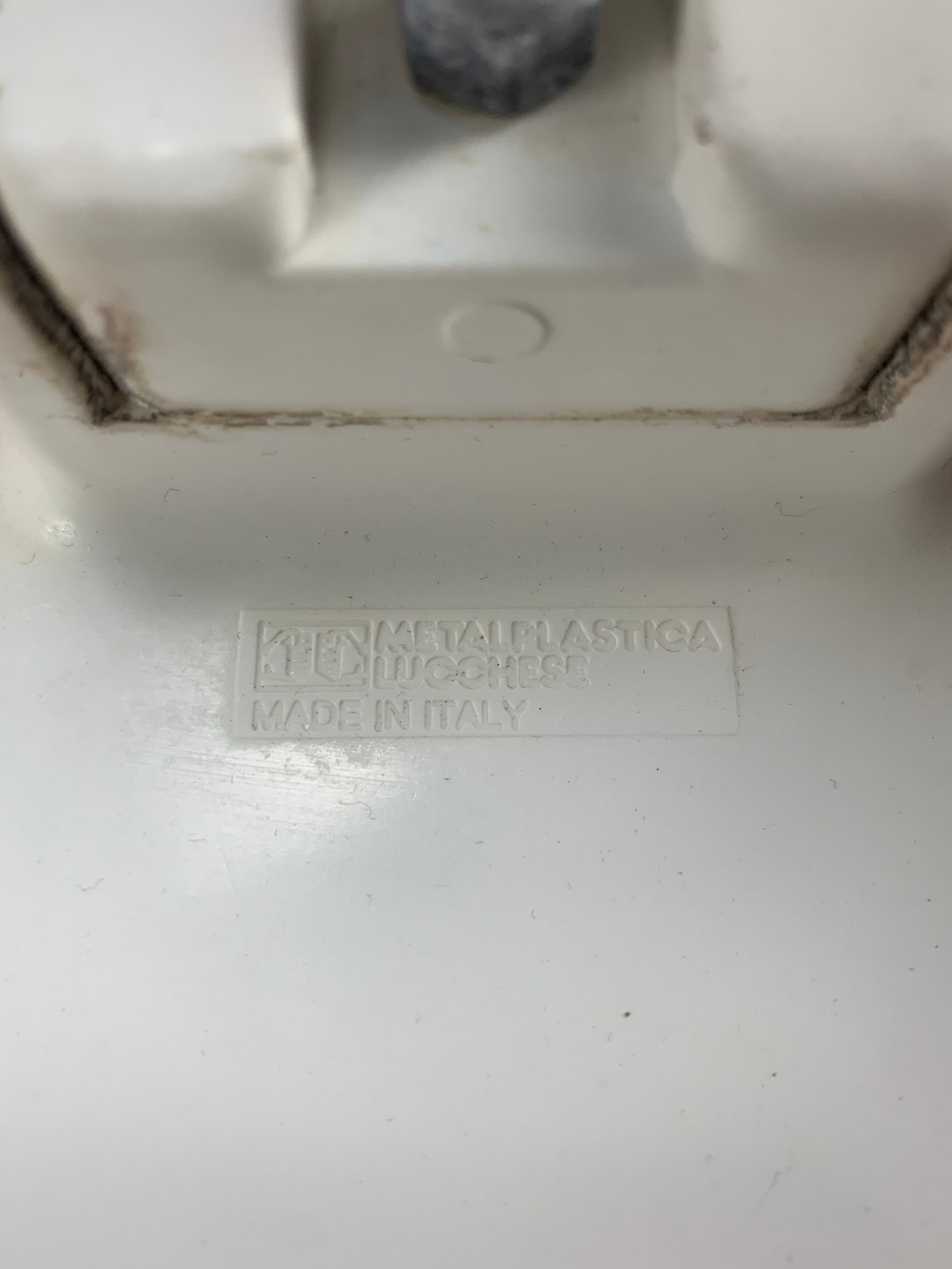 Tabouret tripode Metalplastica Lucchese, Italie, 1970