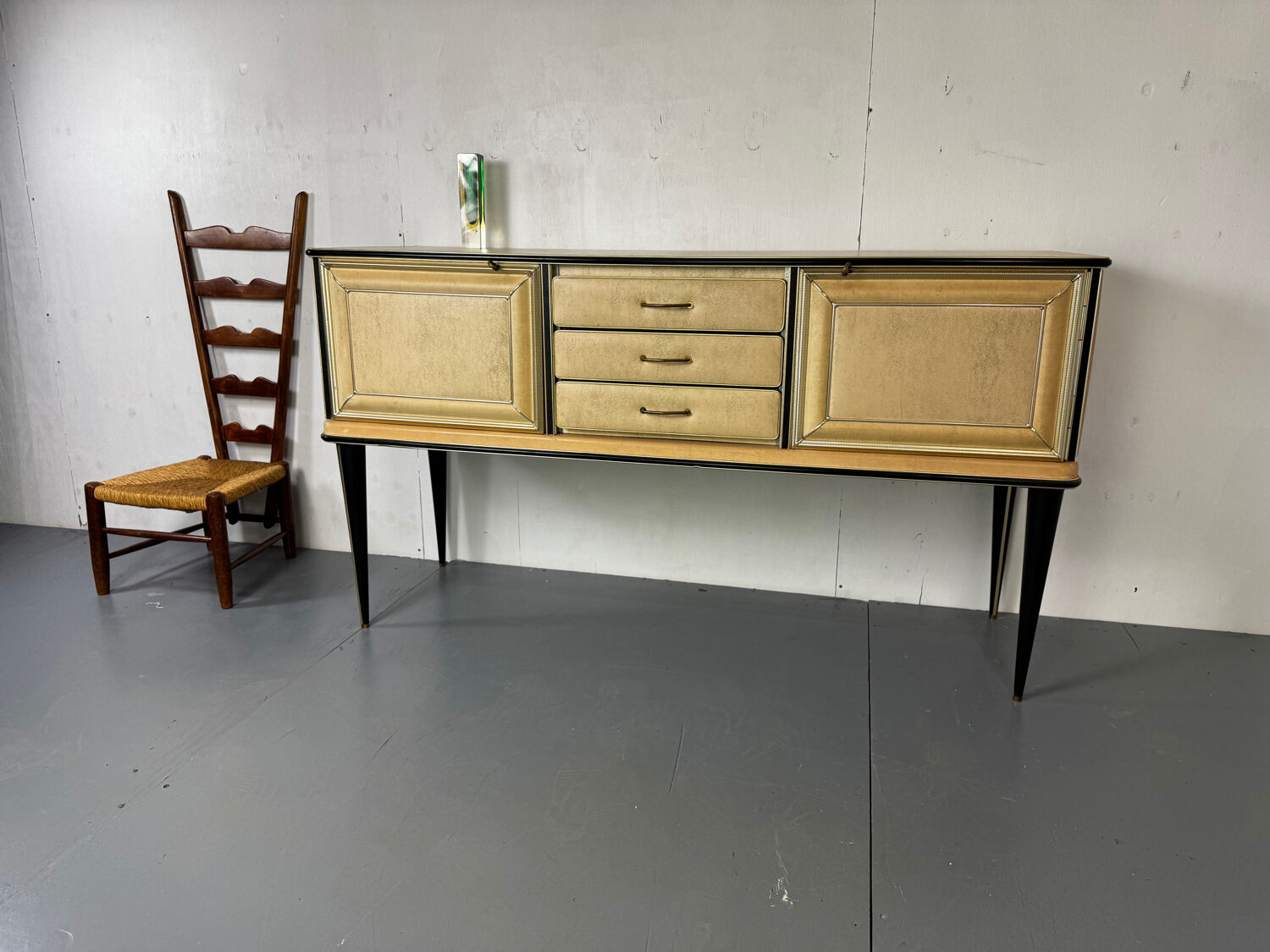 Italian Hollywood Regency Mid-Century Sideboard by Umberto Mascagni, 1