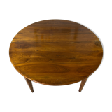 Table ronde avec 2 rallonges