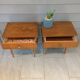 Pair of nightstands 60's
