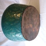 29 cm enamelled copper vase