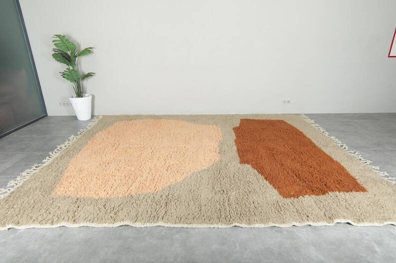 Incredible Moroccan Beni Ourain rug 150/250cm