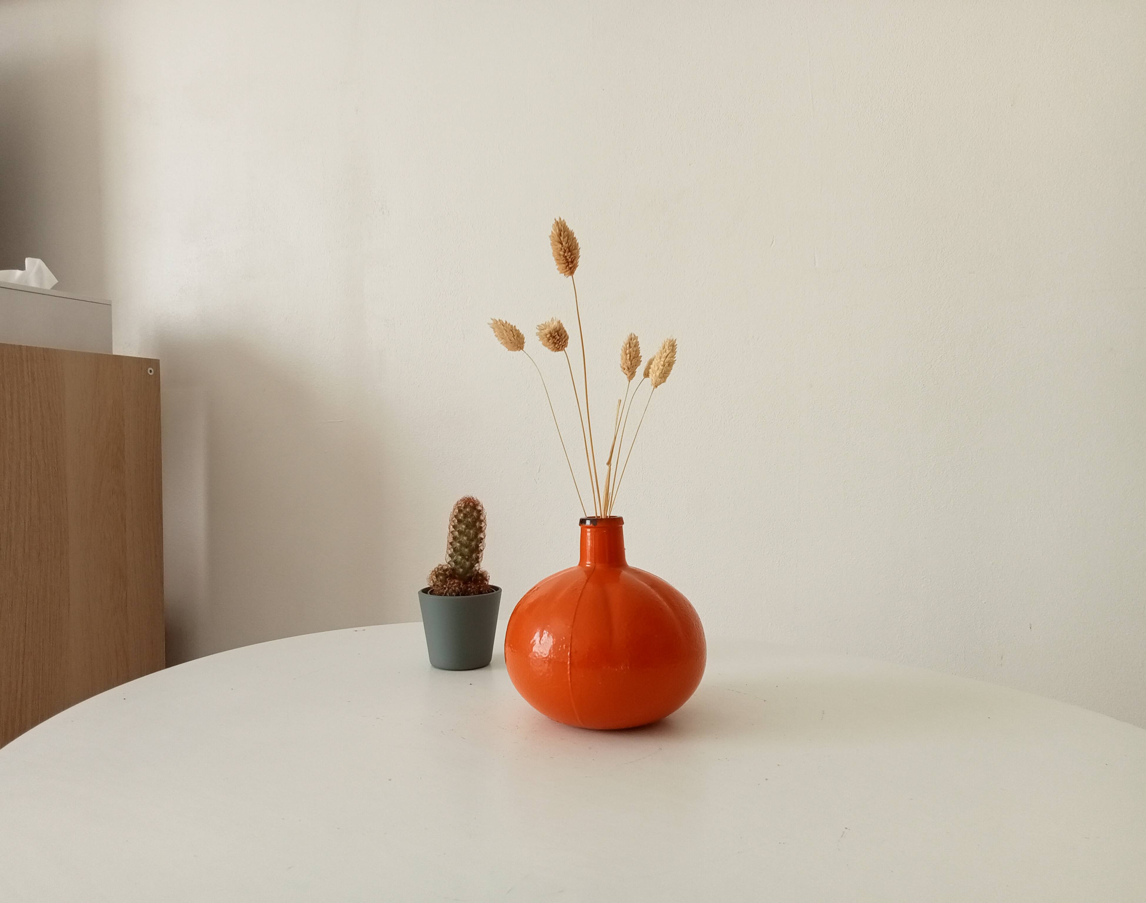 Vintage "pumpkin" bottle