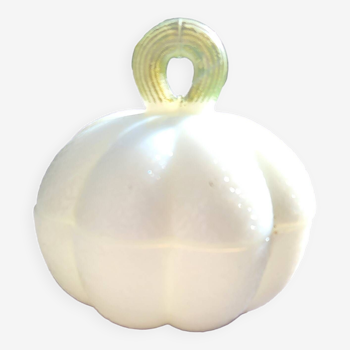 Vallerysthal opaline pumpkin bombonniere