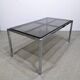 Table à manger ou bureau en verre années 70