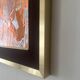 Cubist table copper engraving