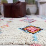 Azilal natural wool Berber rug
