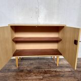 Vintage light wood sideboard