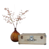 Vintage metal suitcase