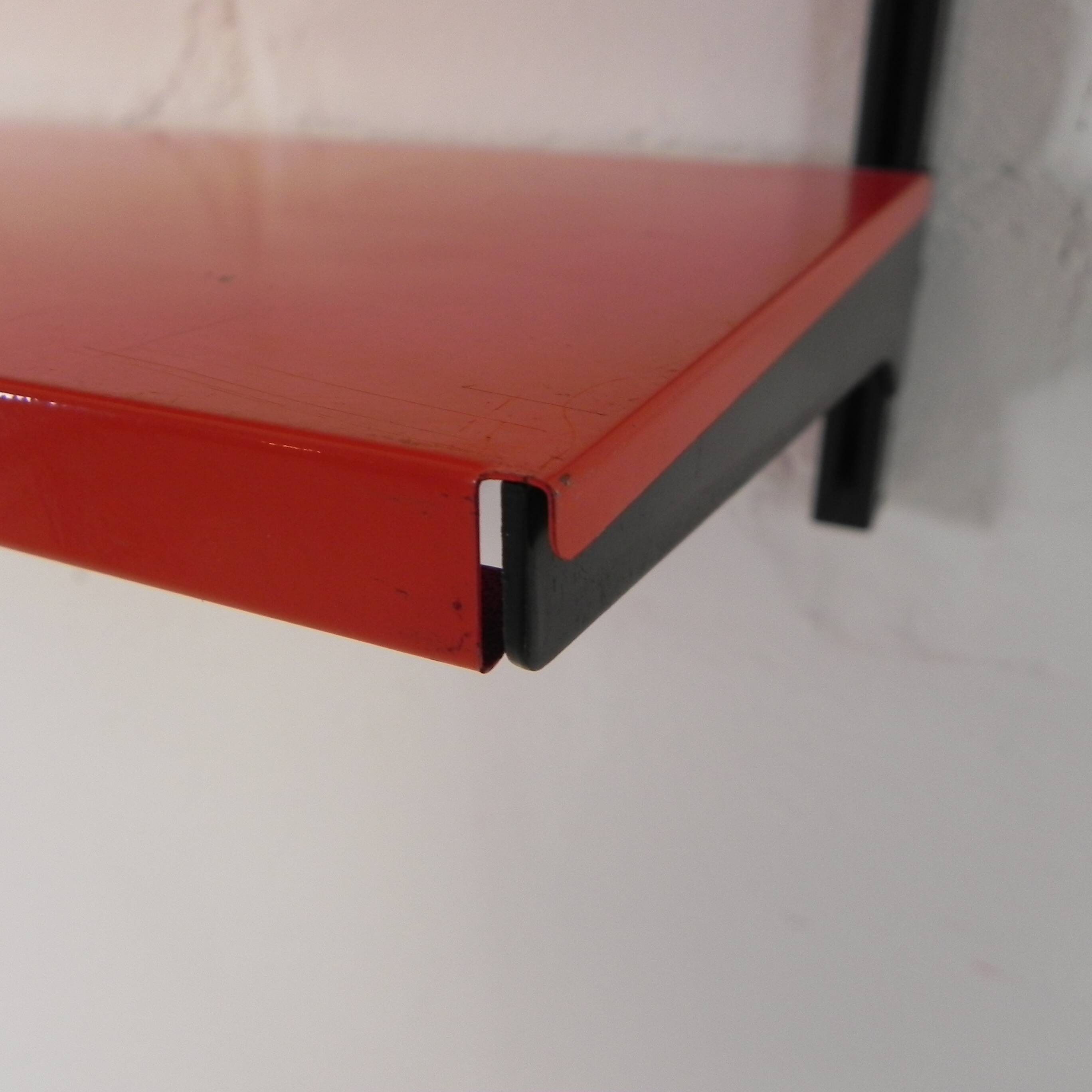 Tomado wall shelf by A. Dekker, 1970s