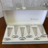 Daum crystal flutes