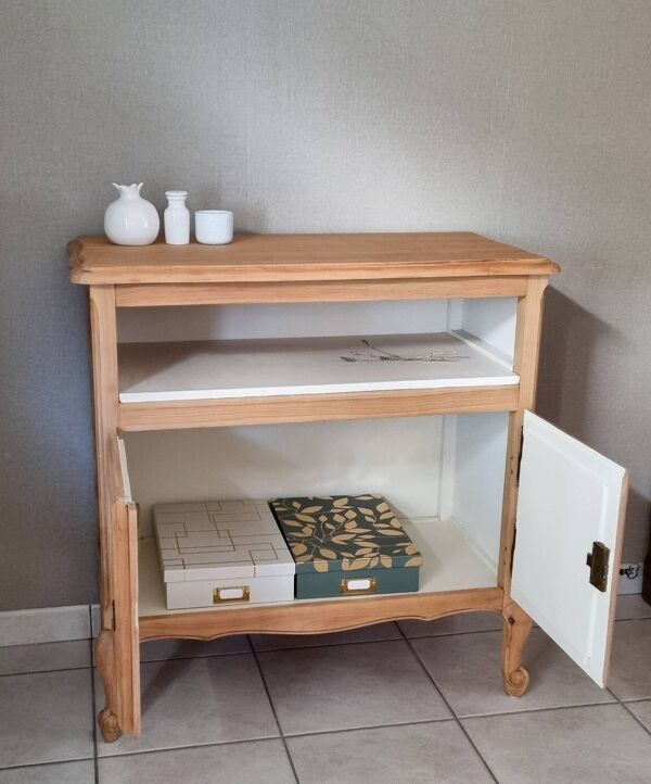 Meuble cannage style Louis XV