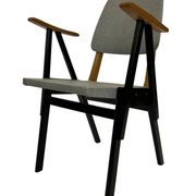 Fauteuil vintage Palais De Tokyo par Zwager Ermeloo, design 1950