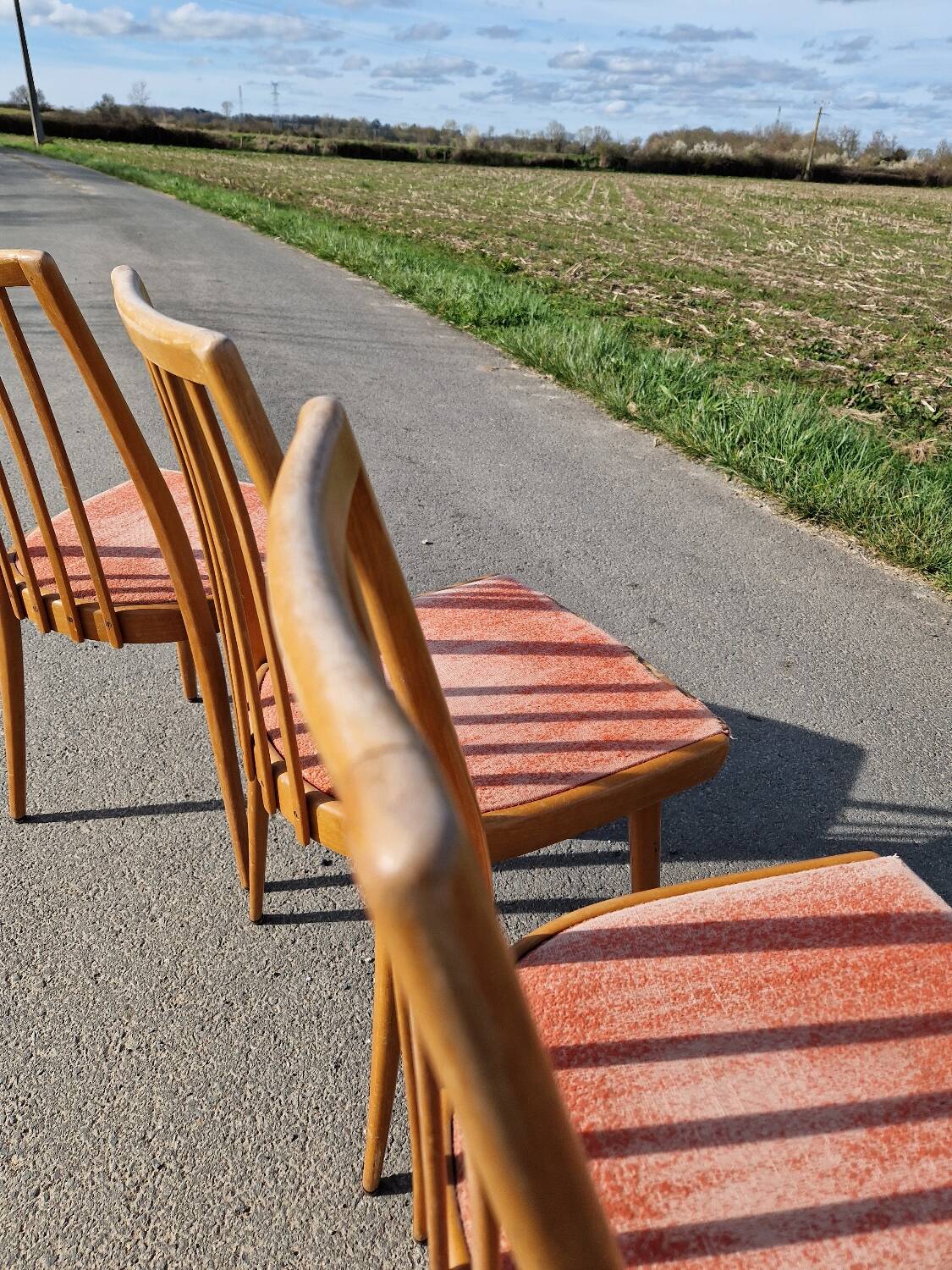 Lot de 4 chaises d'Antoine Suman
