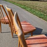 Set of 4 chairs by Antoine Suman